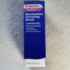 WALGREENS DISCOLORATION CORRECTING SERUM 1FL. OZ NEW IN BOX!